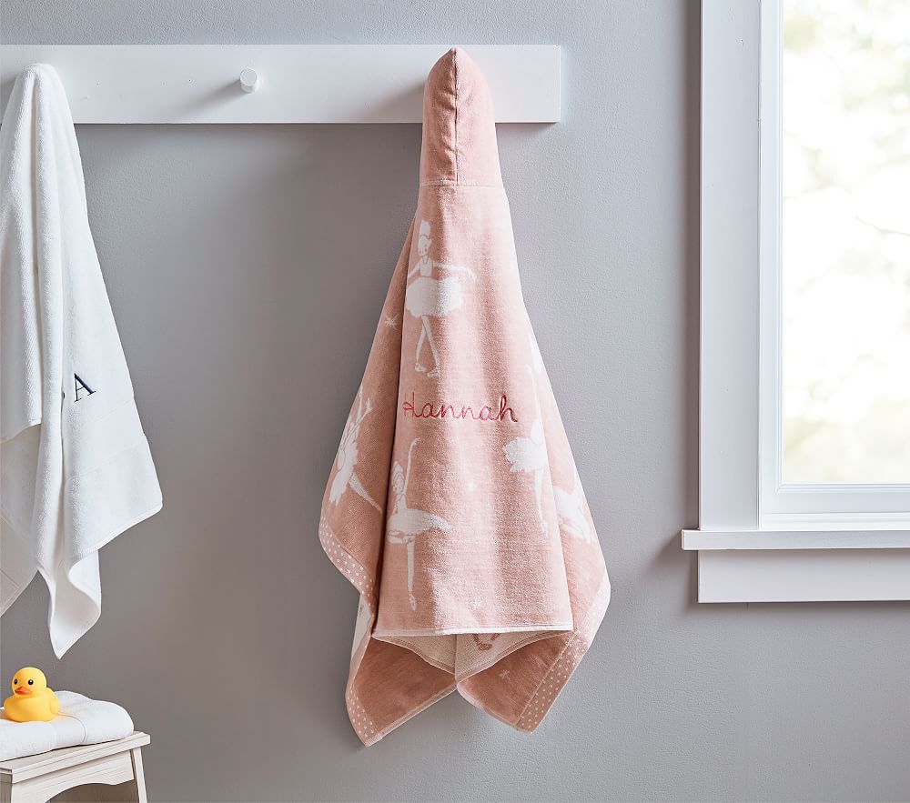 Ballerina Kids Hooded Towel
